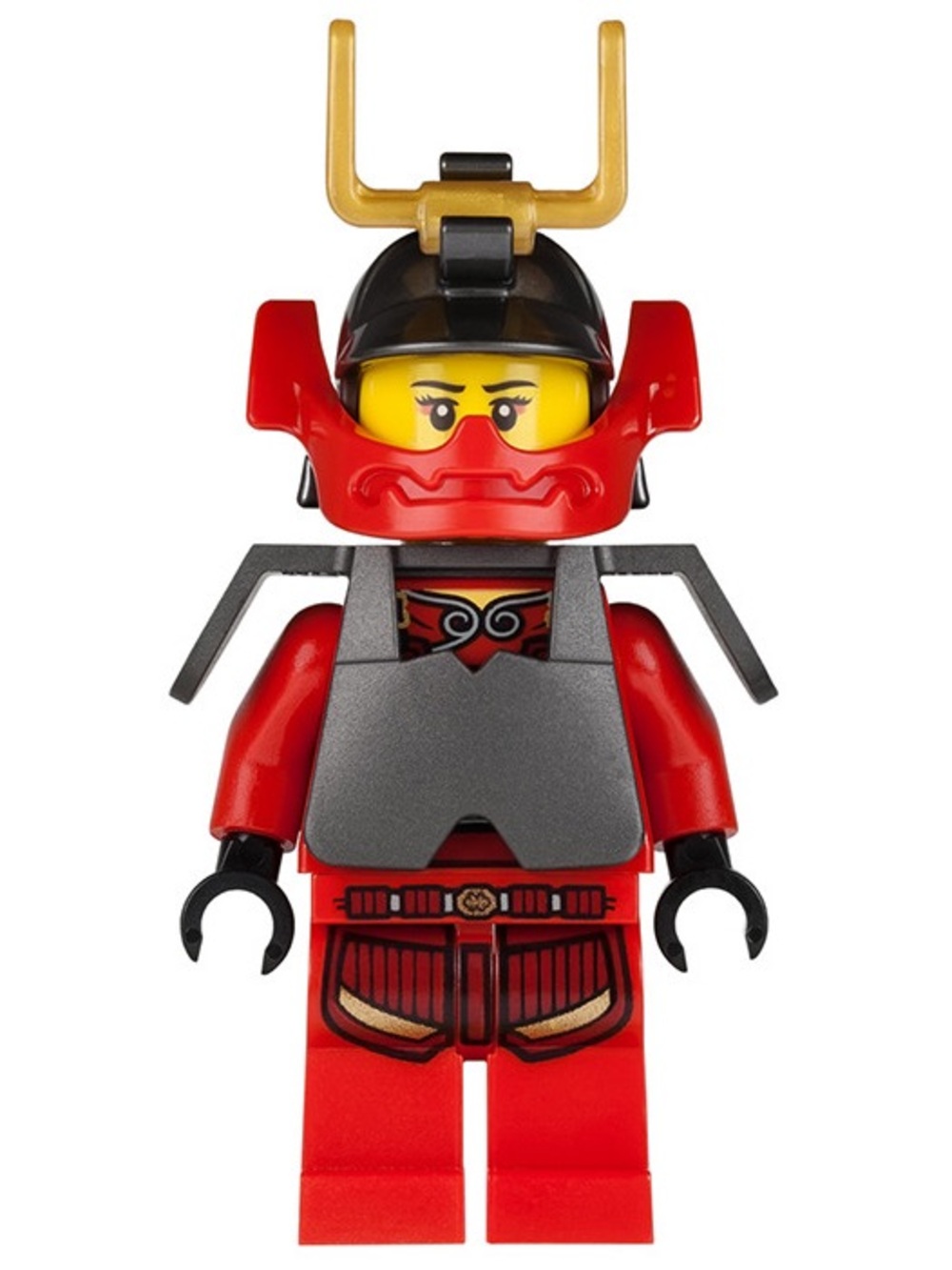 Lego Ninjago Red SAMURAI X NINJA MINIFIG - Nya Female Minifigure